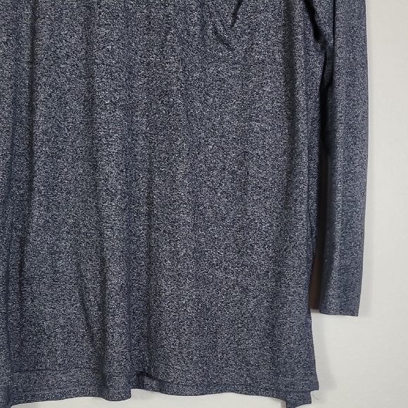 Abercrombie & Fitch Women Long Sleeve Shirt Size XS/S Gray Oversized Tunic Grey - Picture 3 of 11
